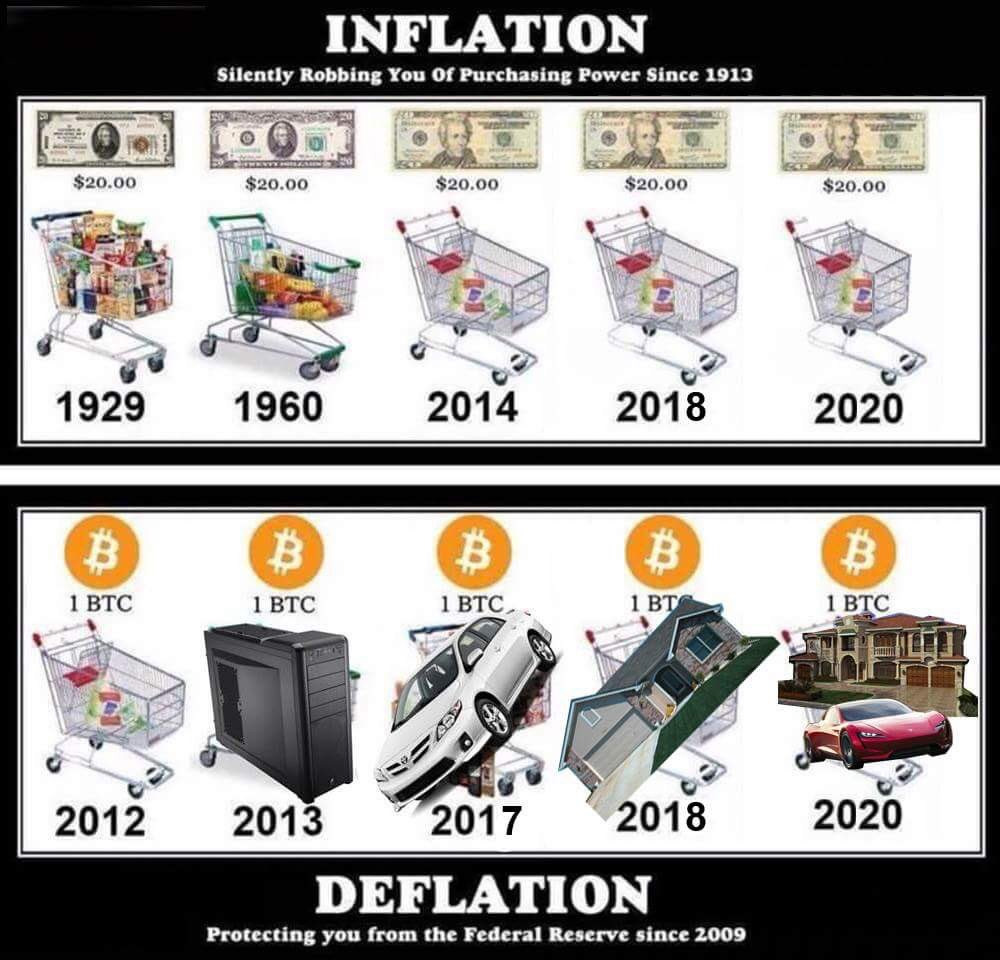 Bitcoin-shopping-cart-inflation-deflation-protecting-federal-reserve.jpg